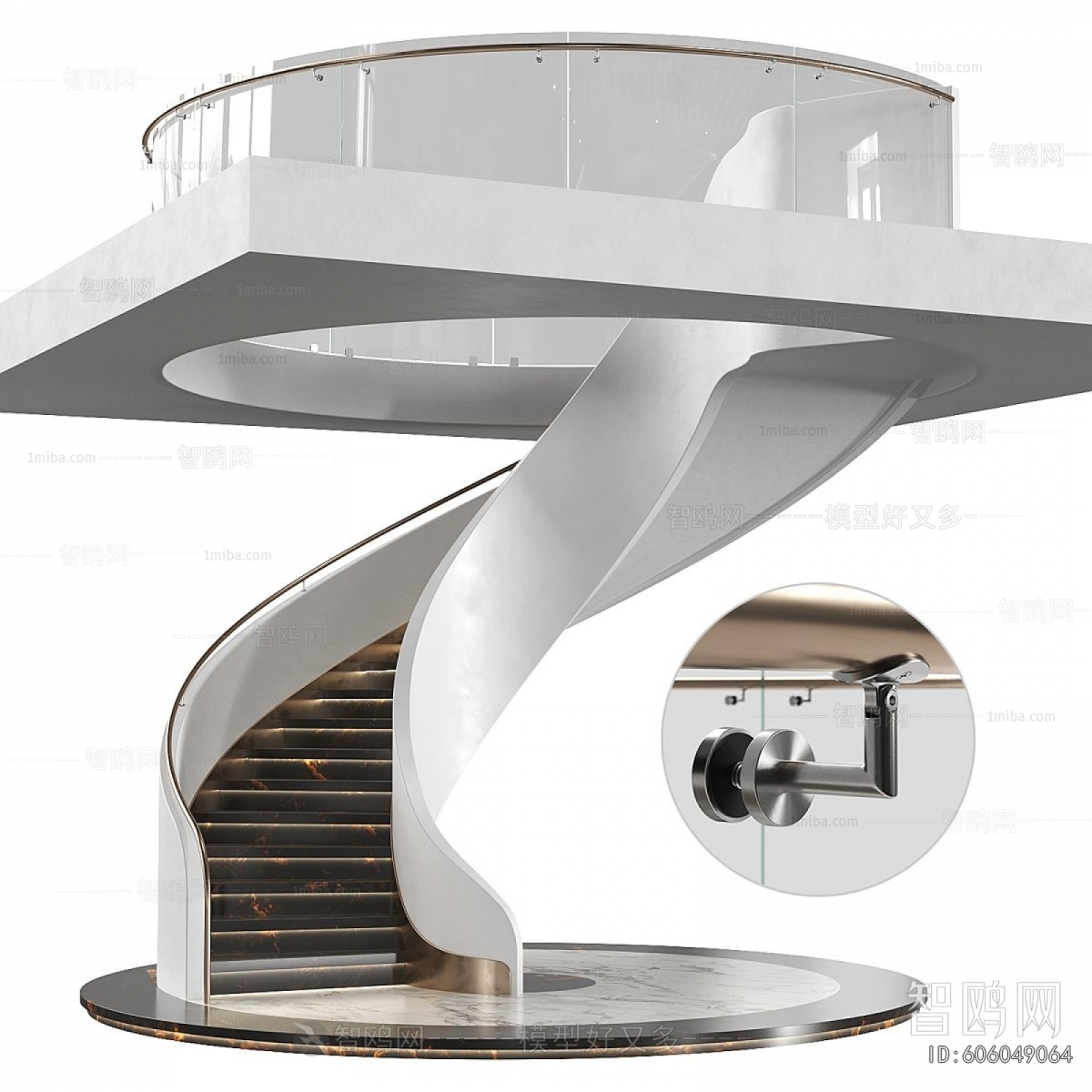 Modern Rotating Staircase