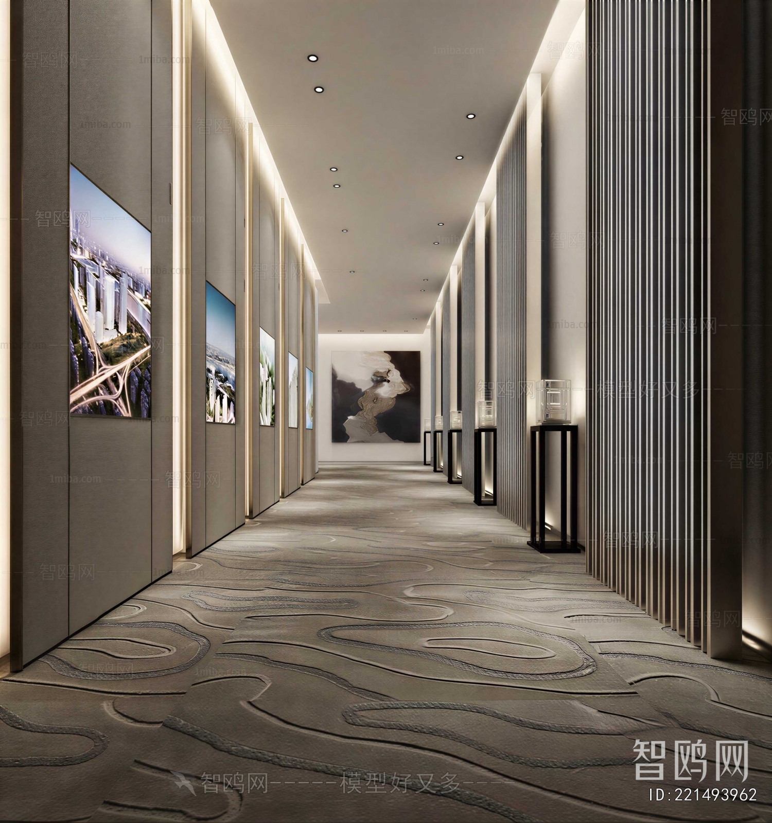 New Chinese Style Corridor