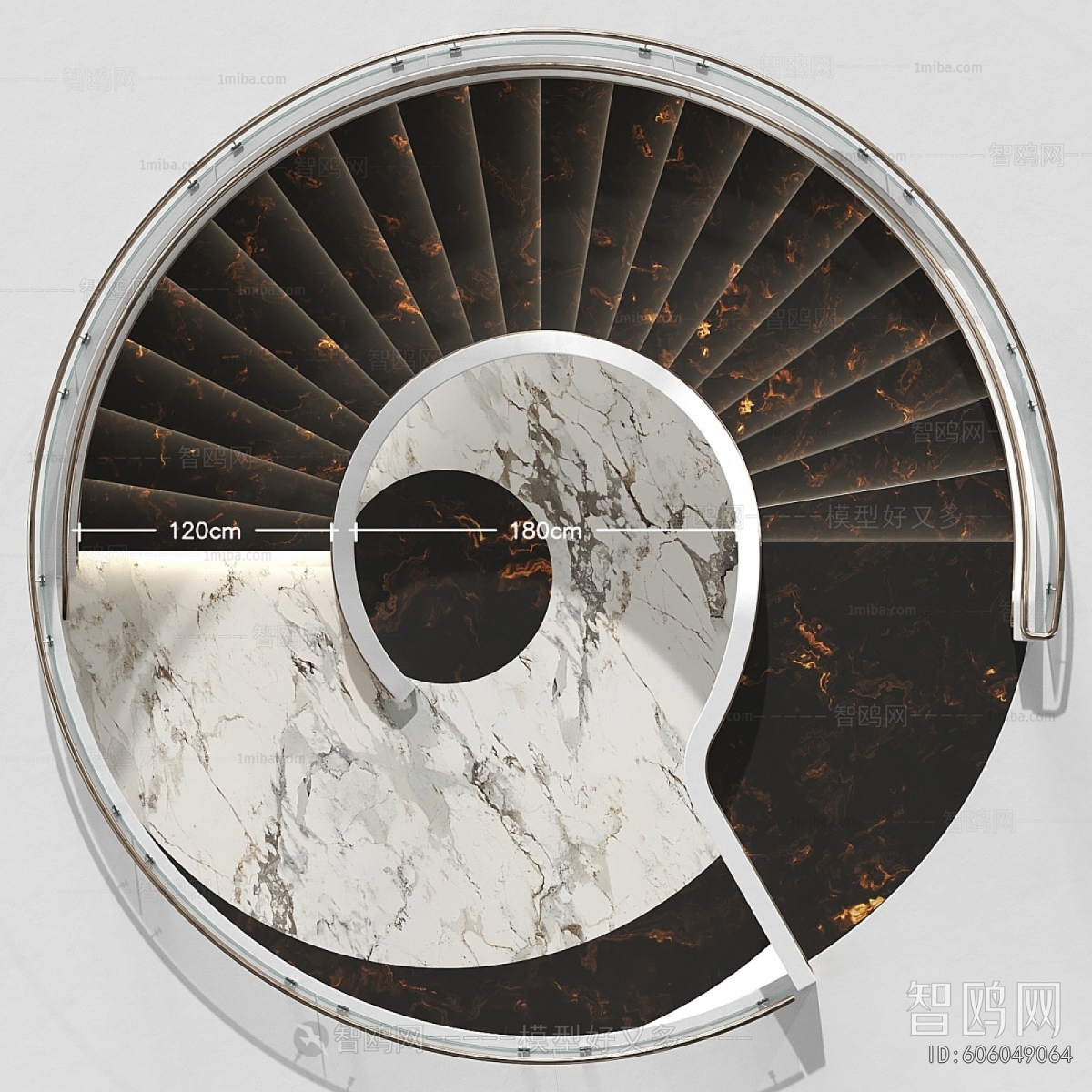 Modern Rotating Staircase