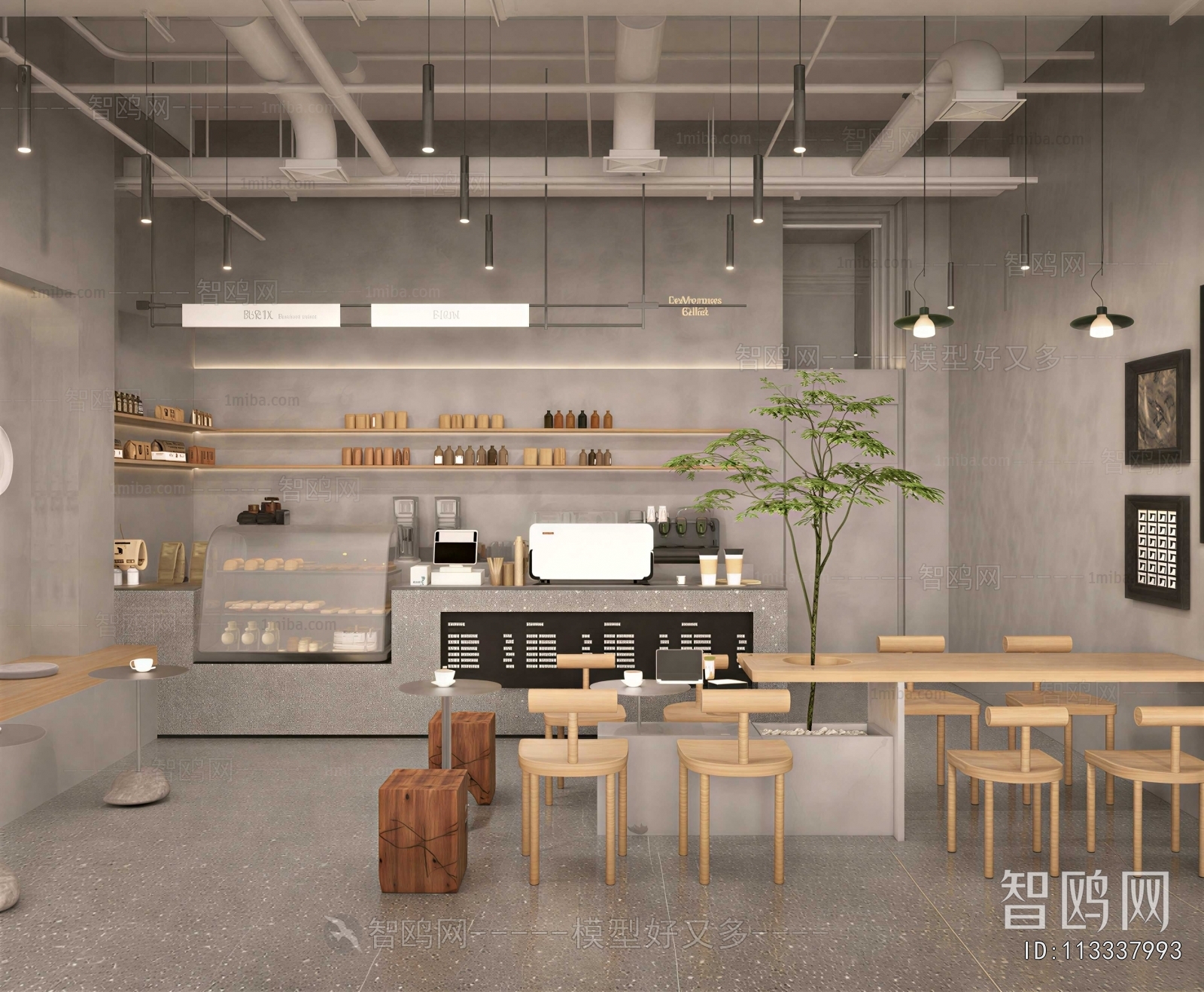 Industrial Style Cafe