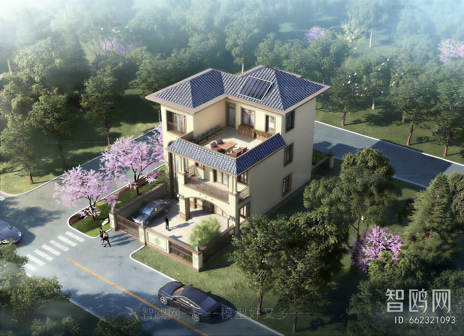 New Chinese Style Detached Villa
