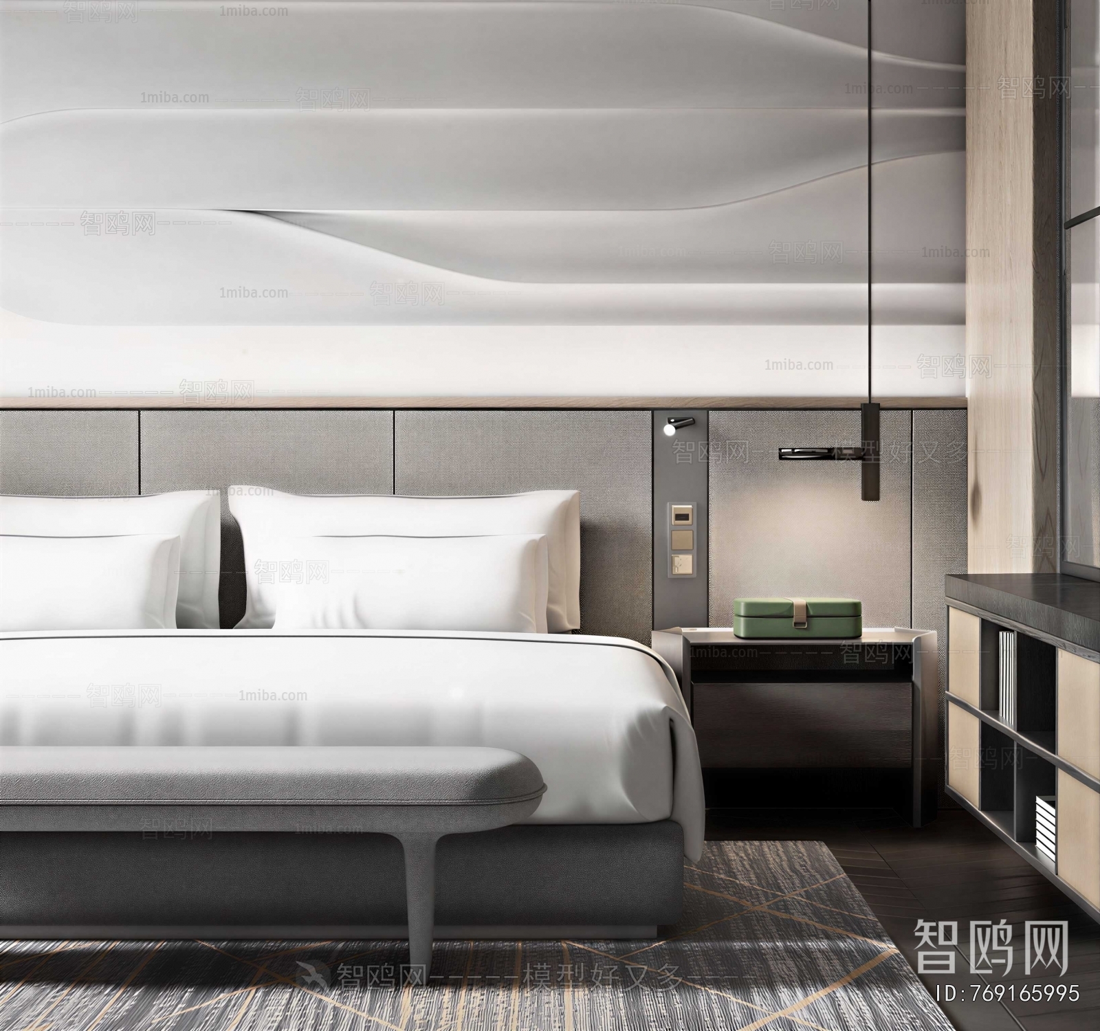 Modern Double Bed