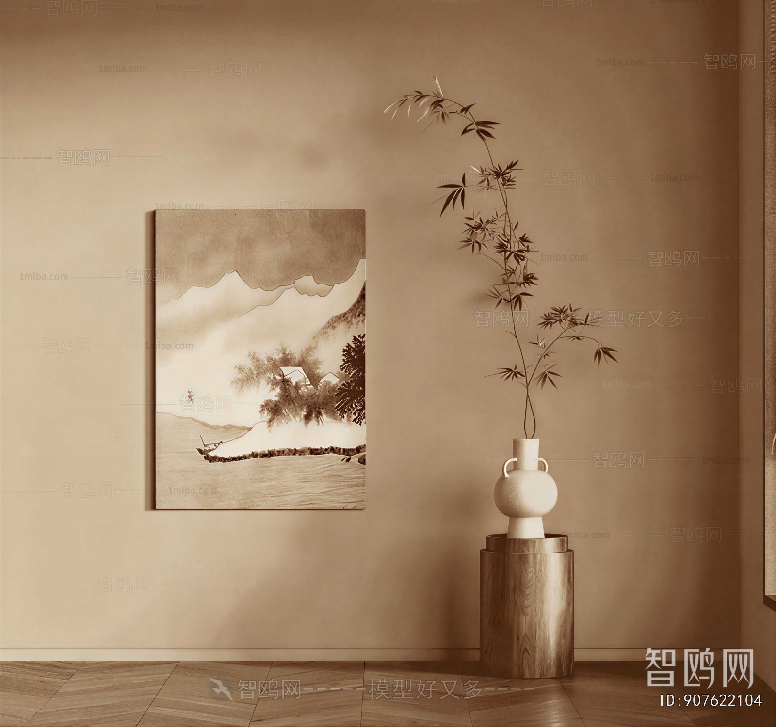 Wabi-sabi Style Painting