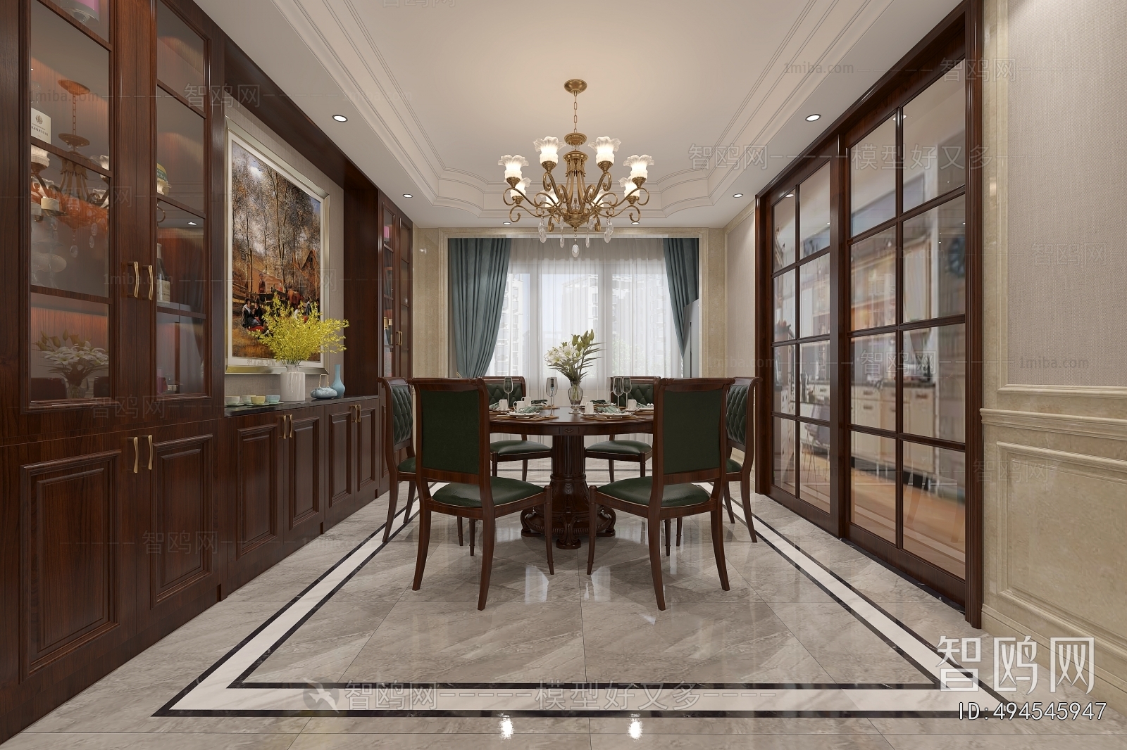 European Style A Living Room