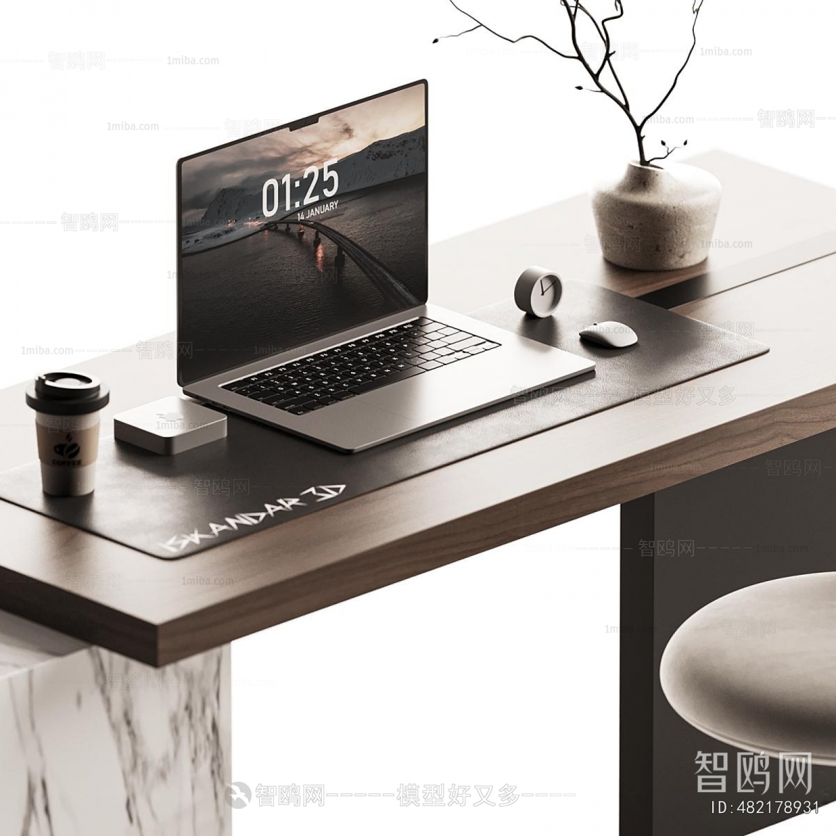 Modern Office Desk And Chair