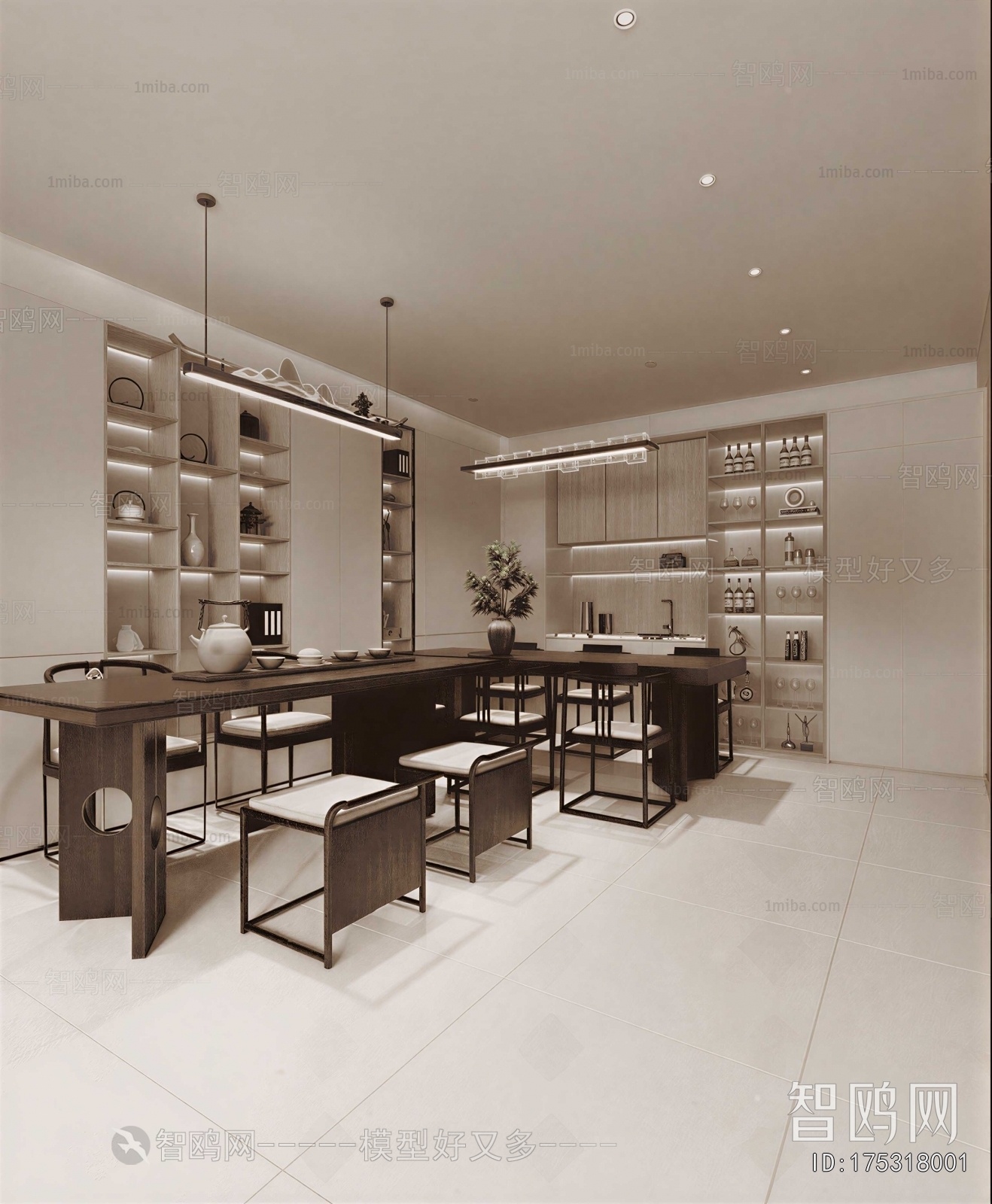 New Chinese Style Tea House