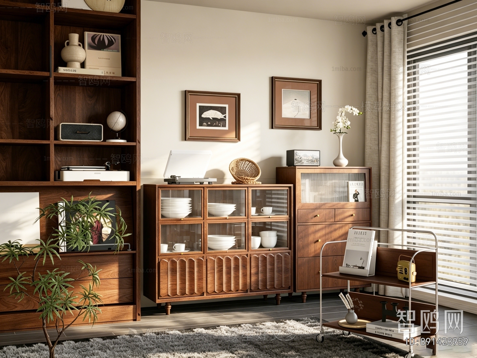 Wabi-sabi Style Sideboard