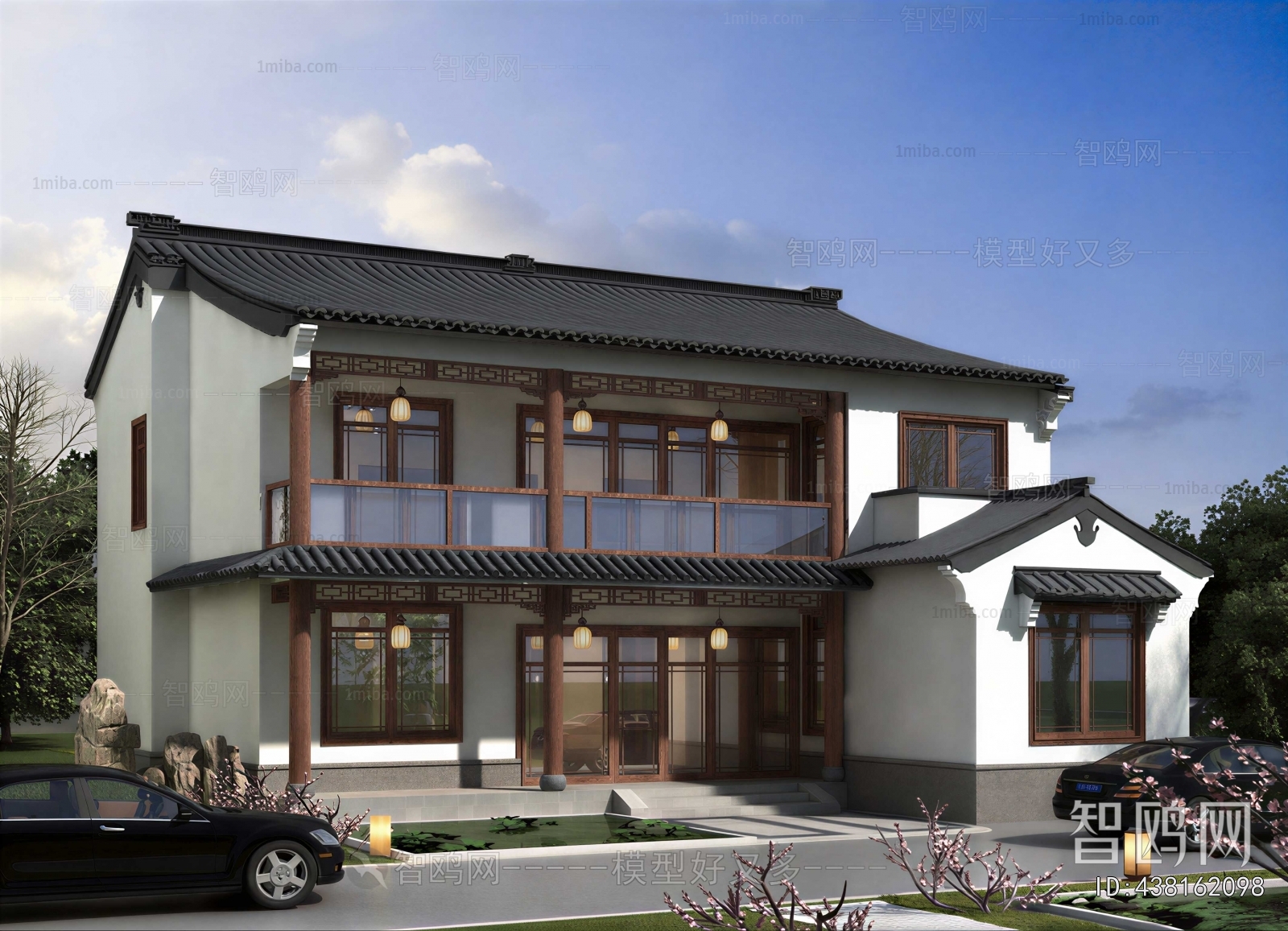 New Chinese Style Detached Villa