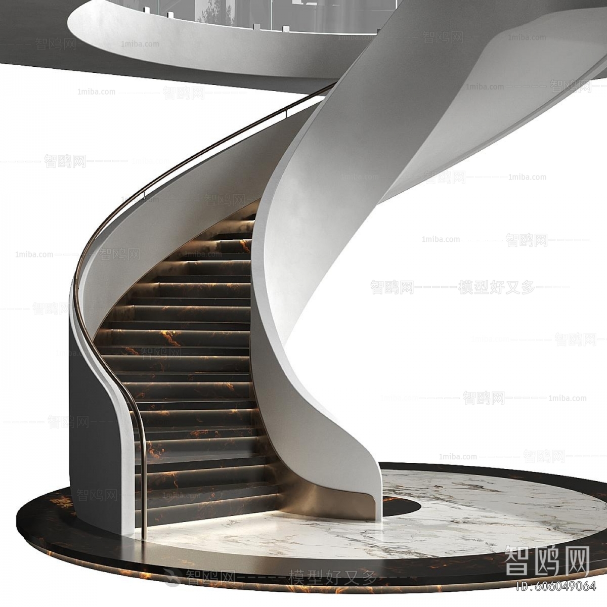 Modern Rotating Staircase