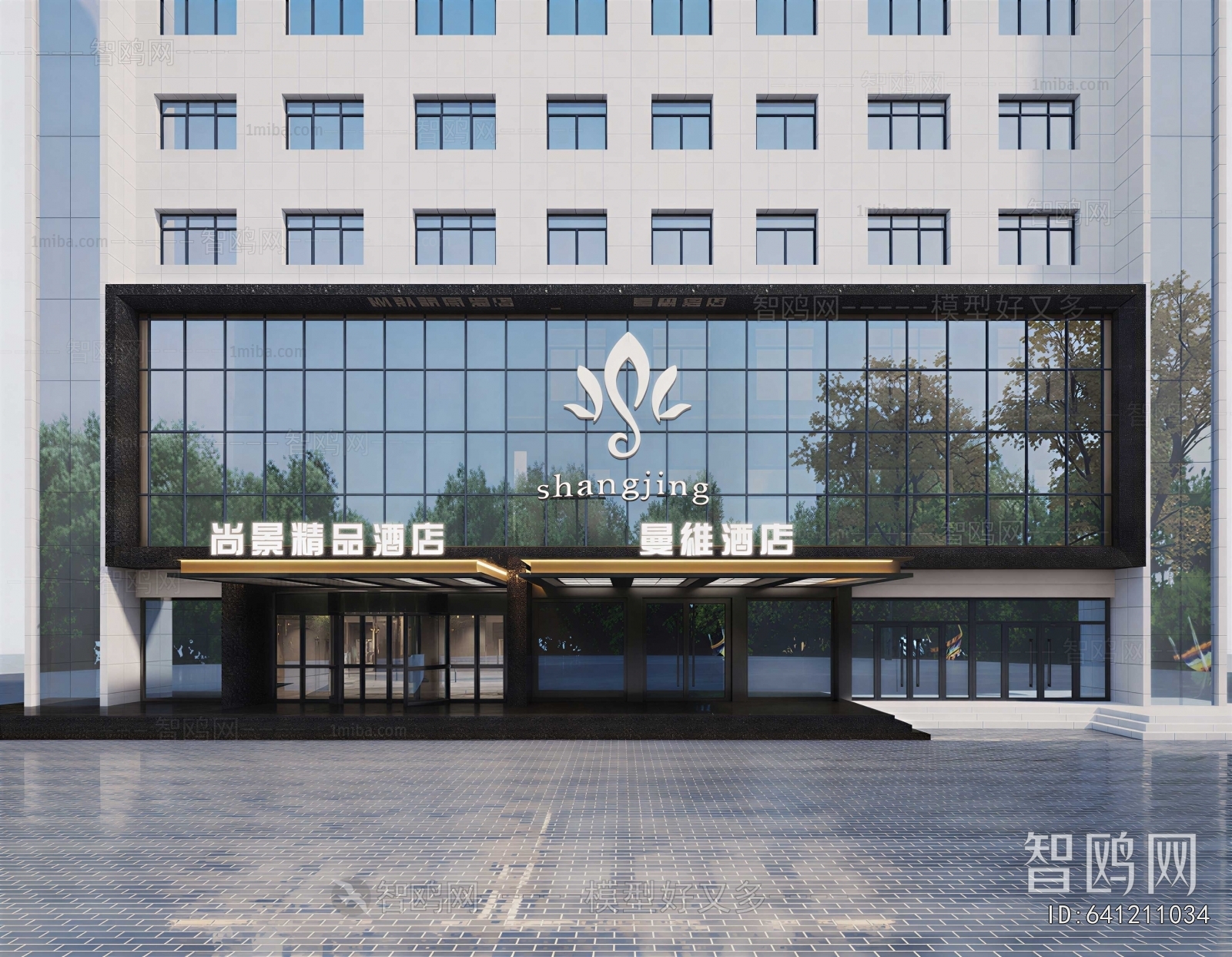 New Chinese Style Facade Element