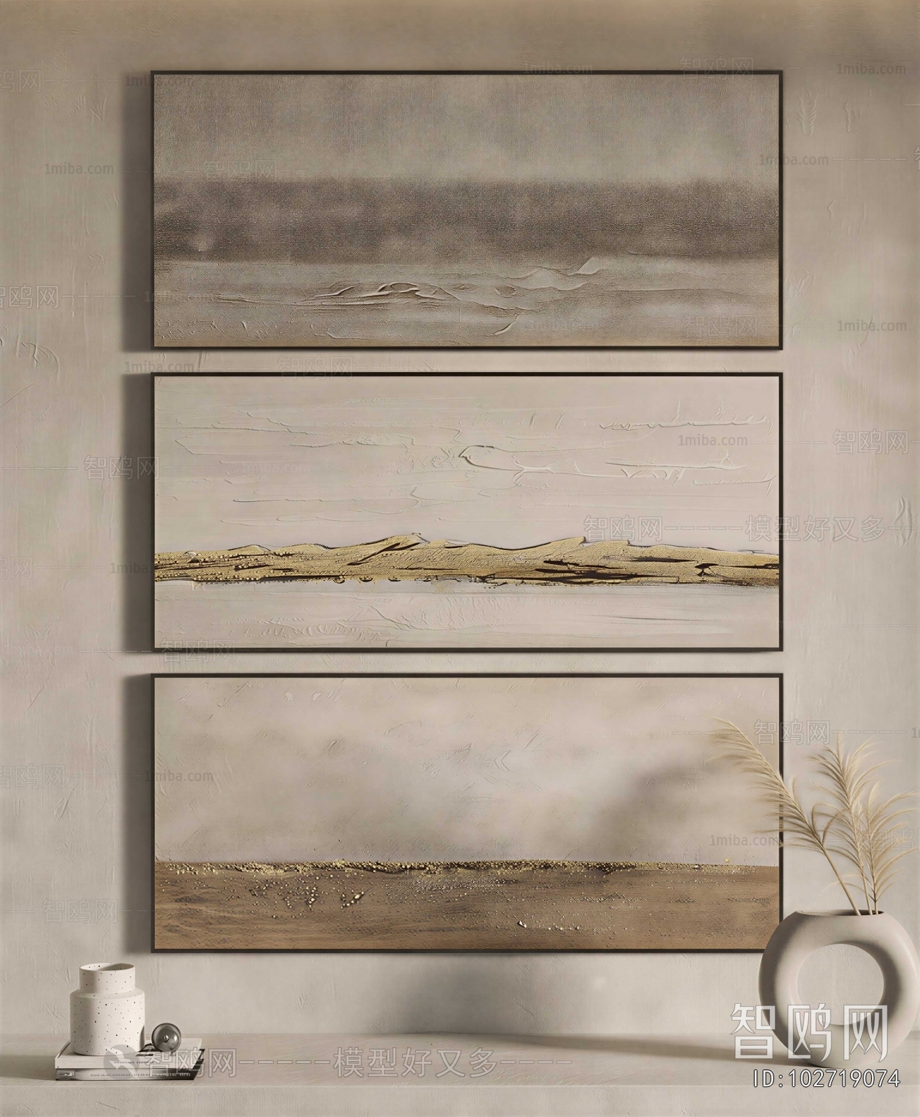 Wabi-sabi Style Painting