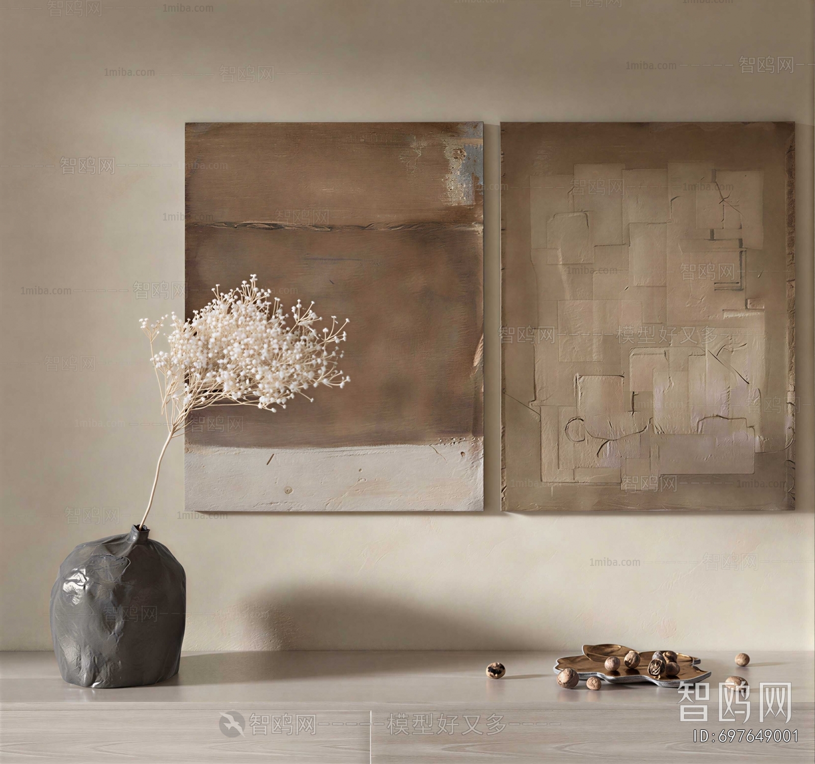 Wabi-sabi Style Painting