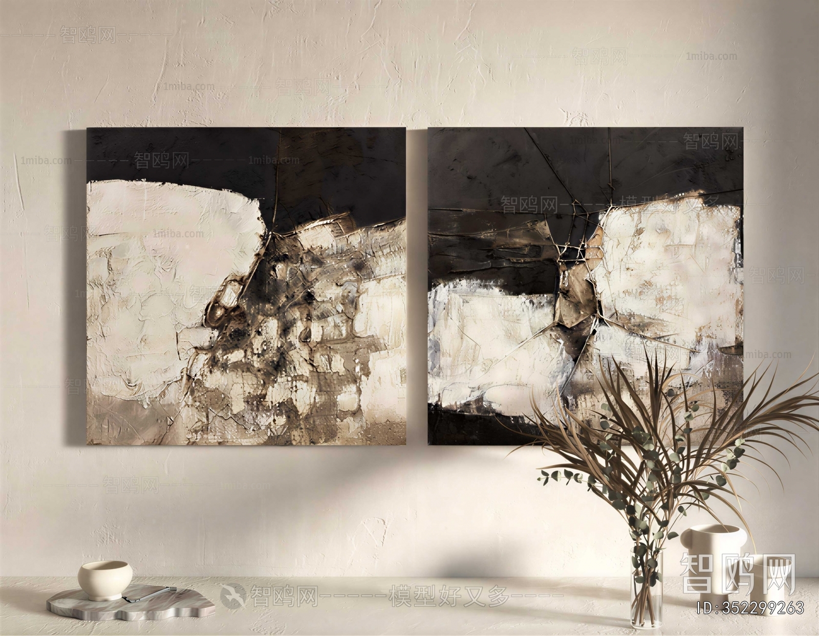 Wabi-sabi Style Painting