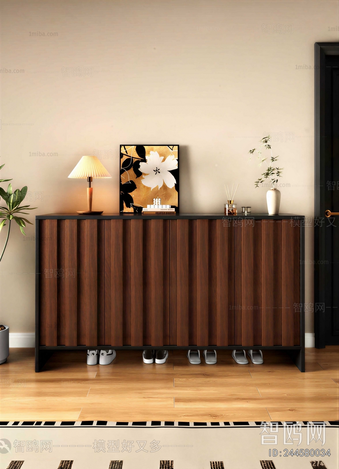 Modern Shoe Cabinet