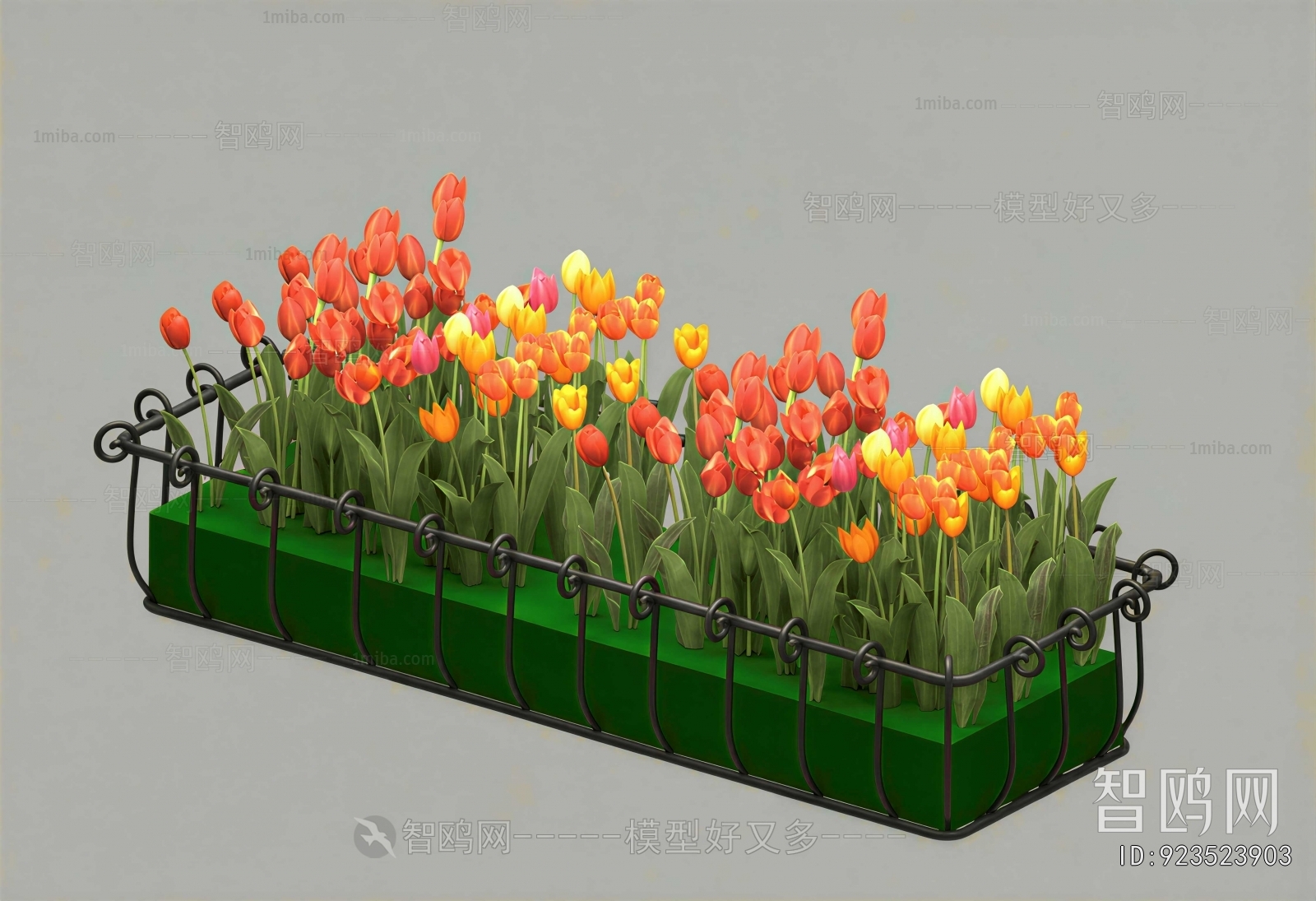 Modern Flower Bed, Flower Bowl, Flower Box