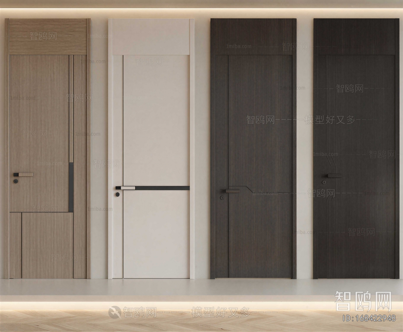 Modern Single Door