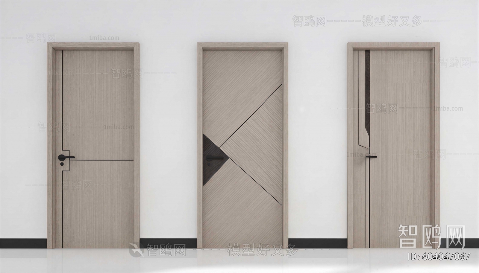 Modern Single Door