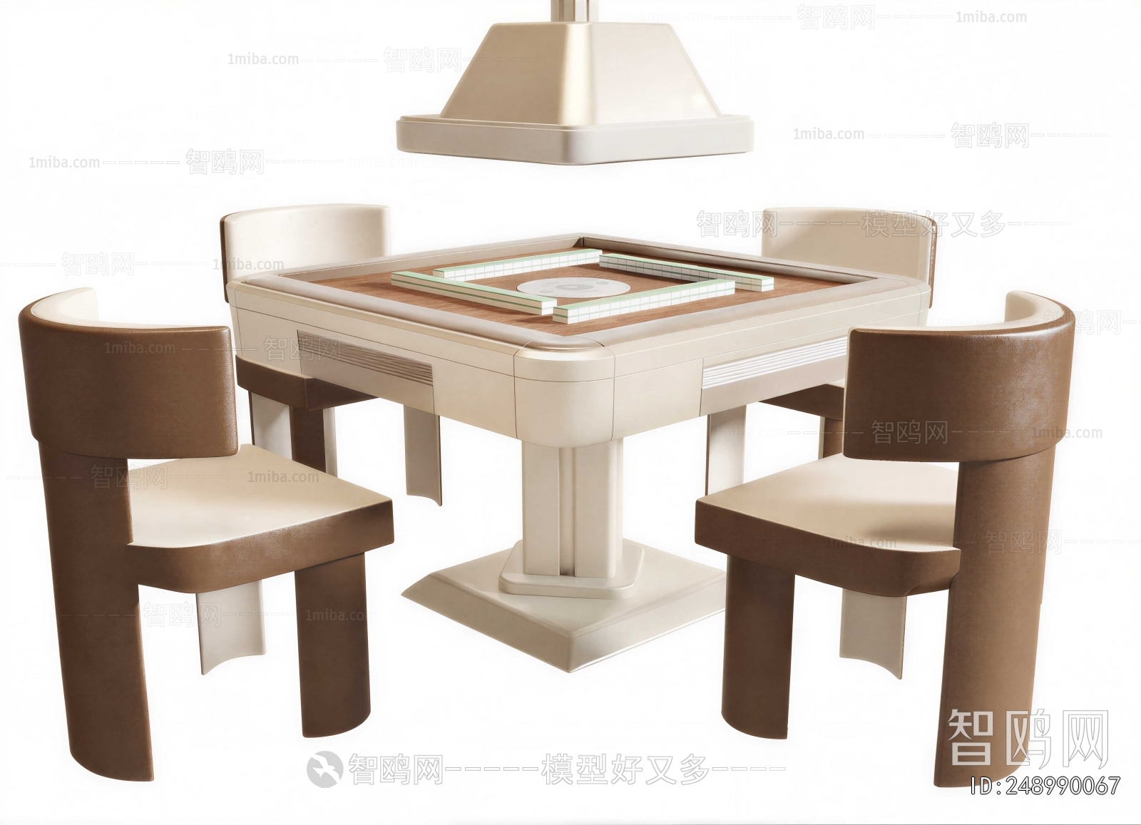 Modern Mahjong Tables And Chairs