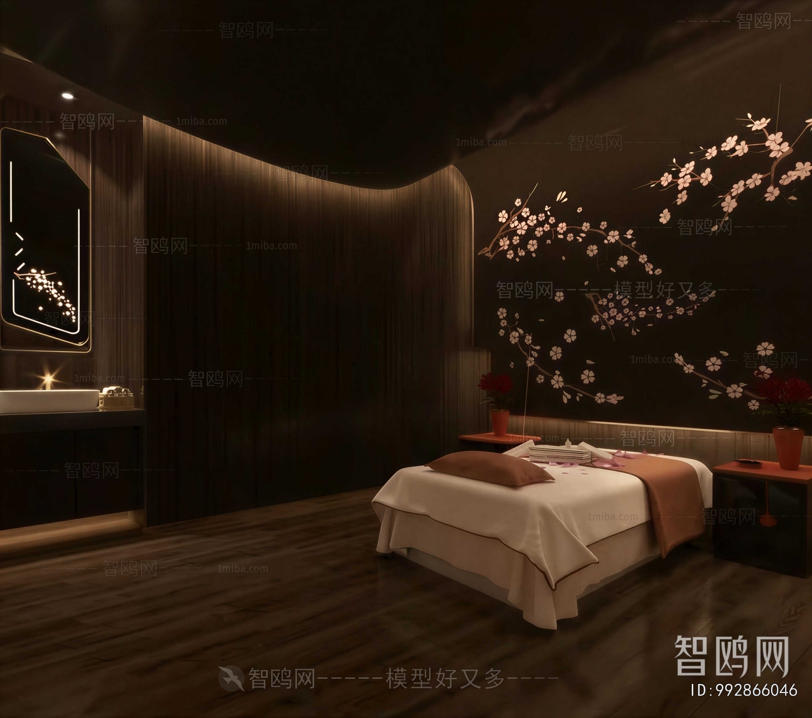 New Chinese Style Beauty Salon