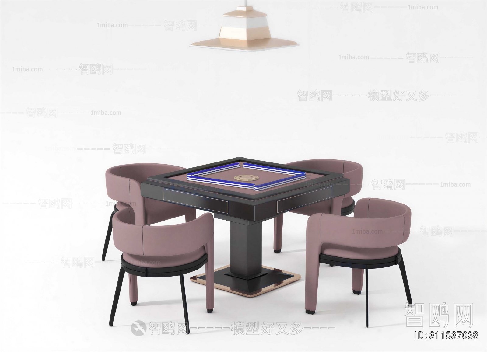Modern Mahjong Tables And Chairs