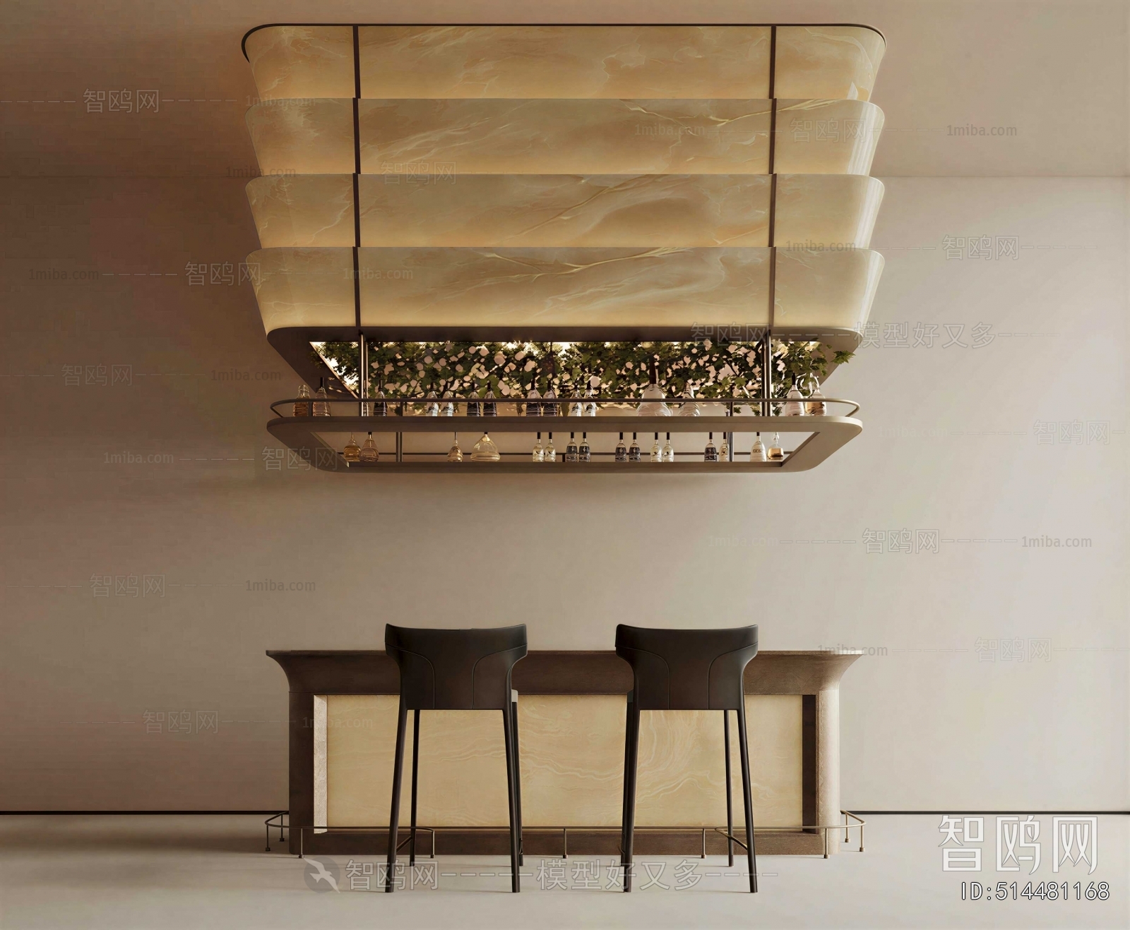 Modern Counter Bar