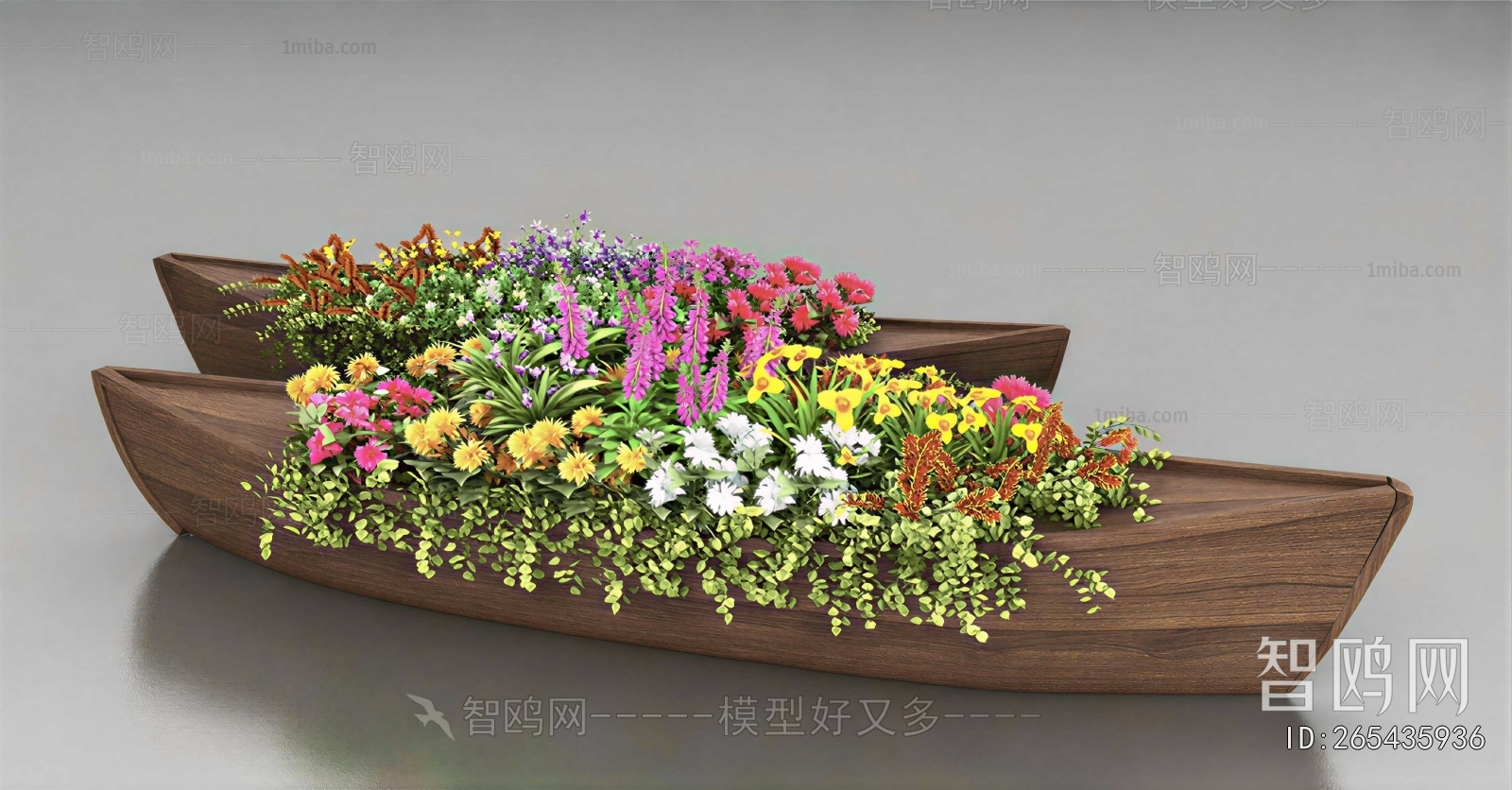 Modern Flower Bed, Flower Bowl, Flower Box