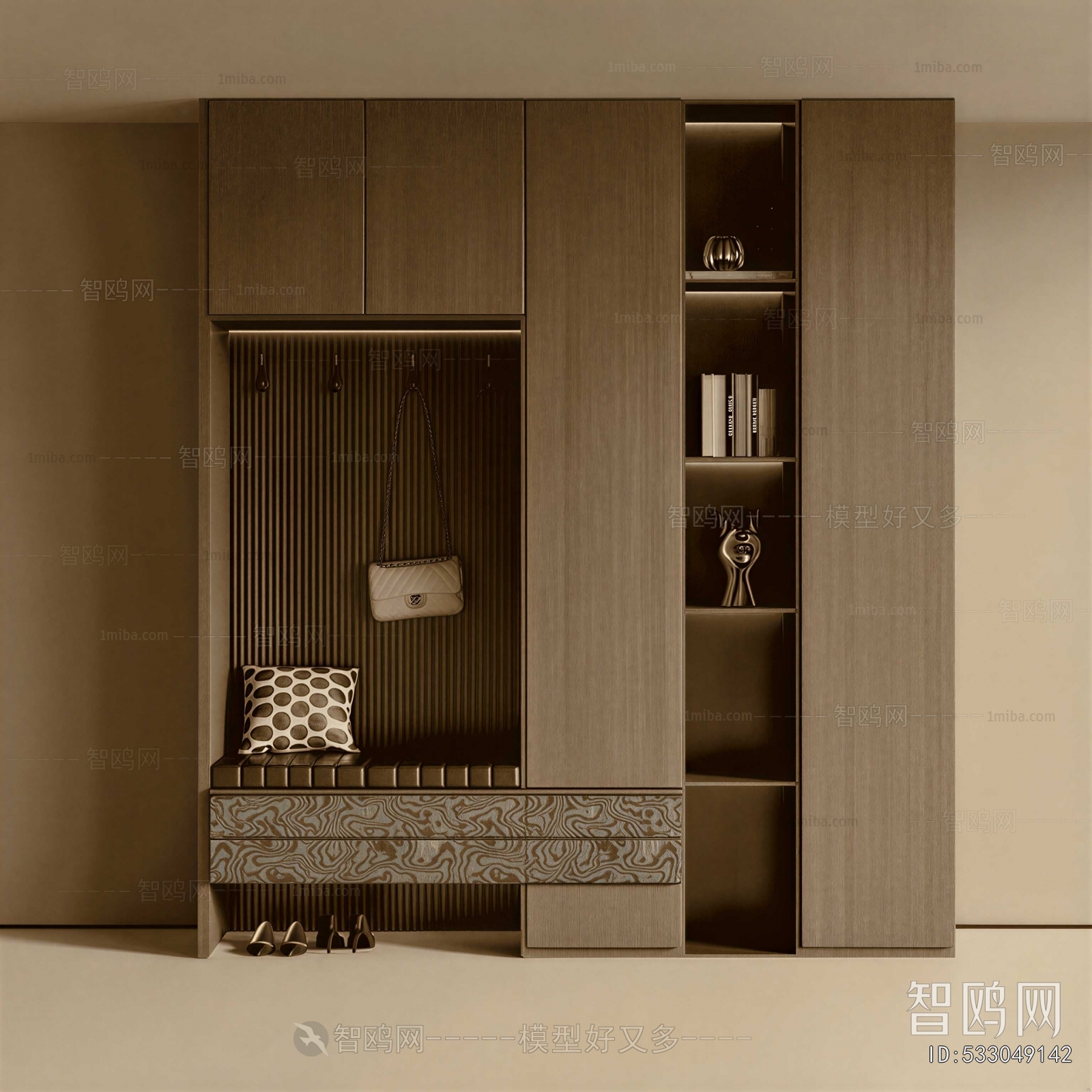 Modern Entrance Cabinet