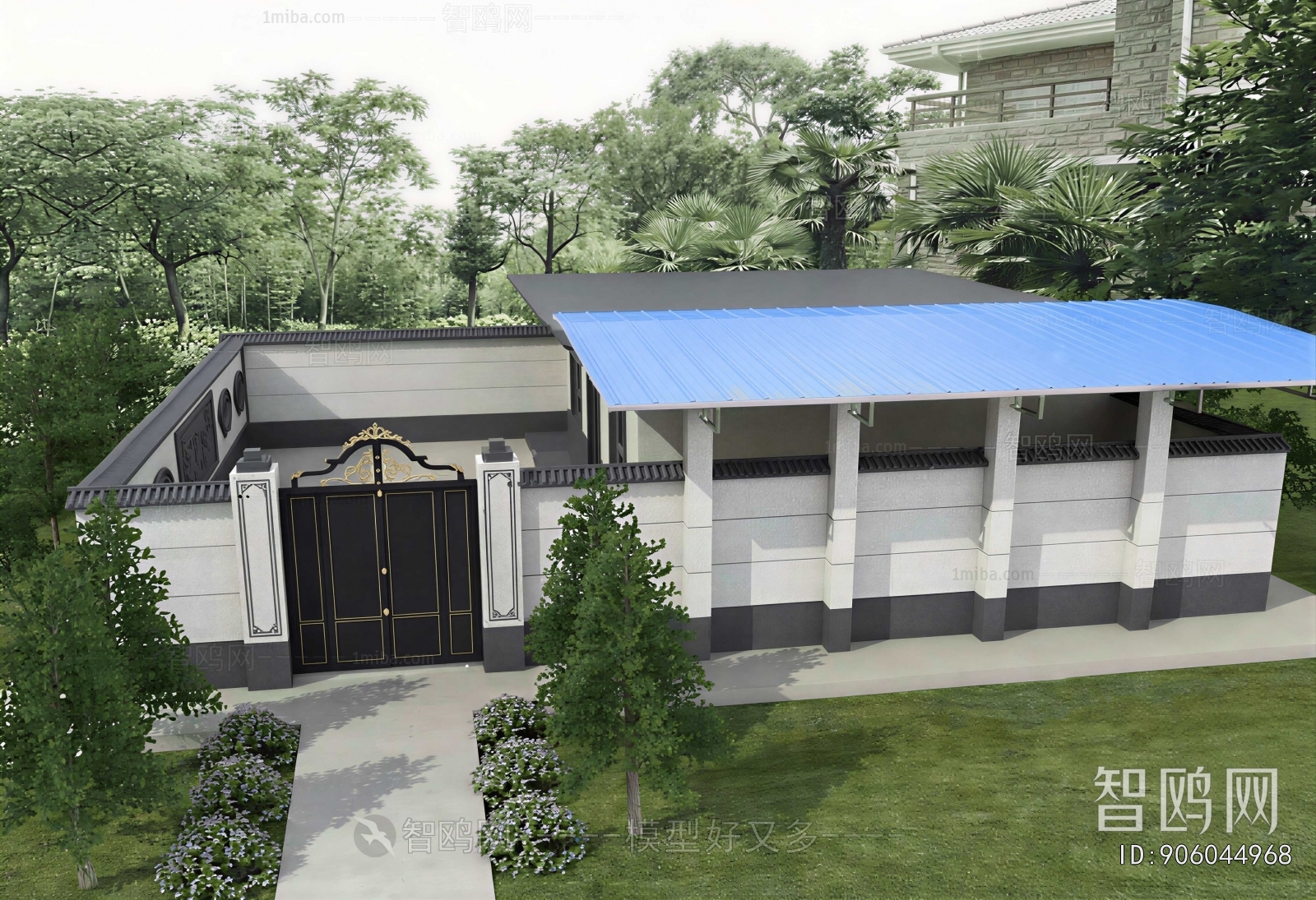 New Chinese Style Facade Element