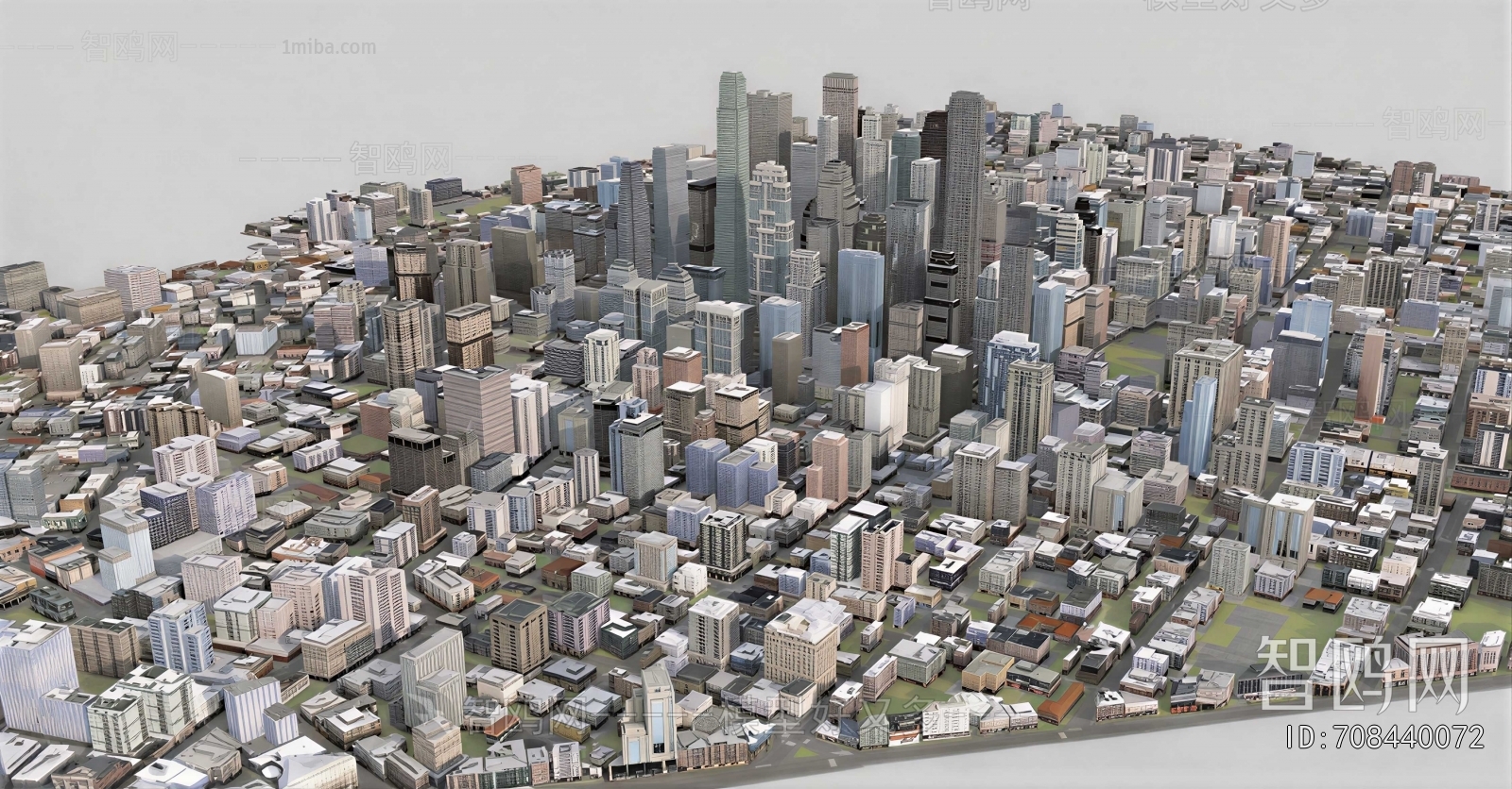 Modern Architectural Bird's-eye View Planning