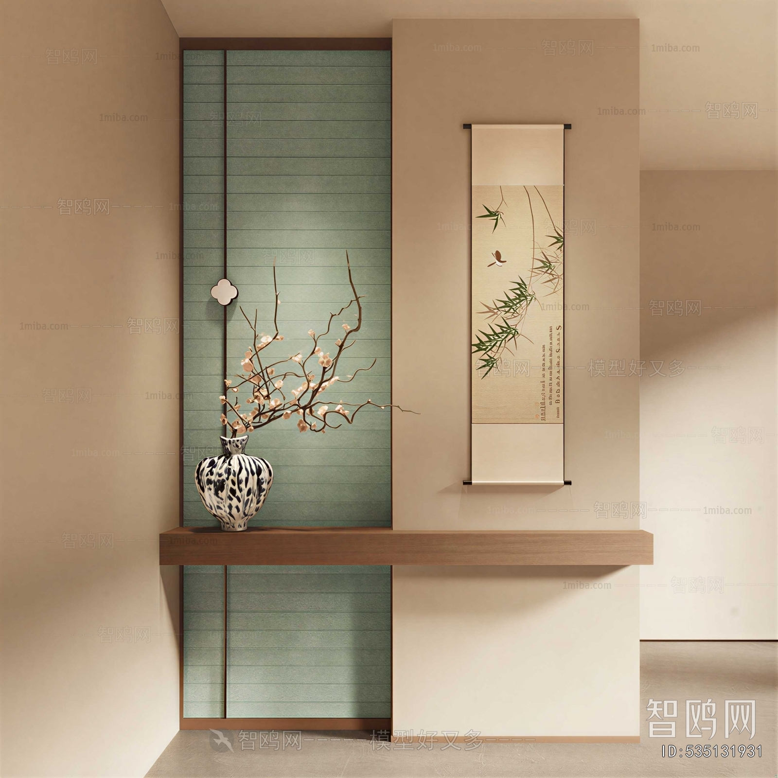 New Chinese Style Hallway