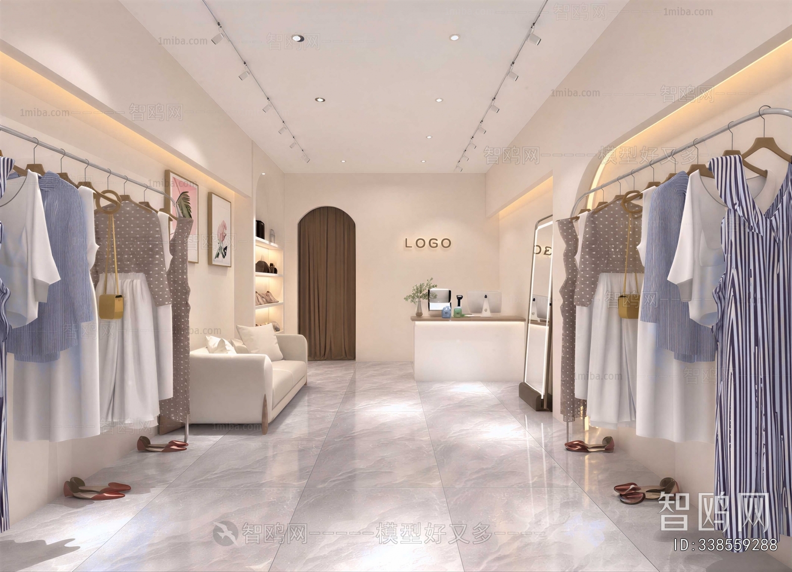 Modern Clothing Store
