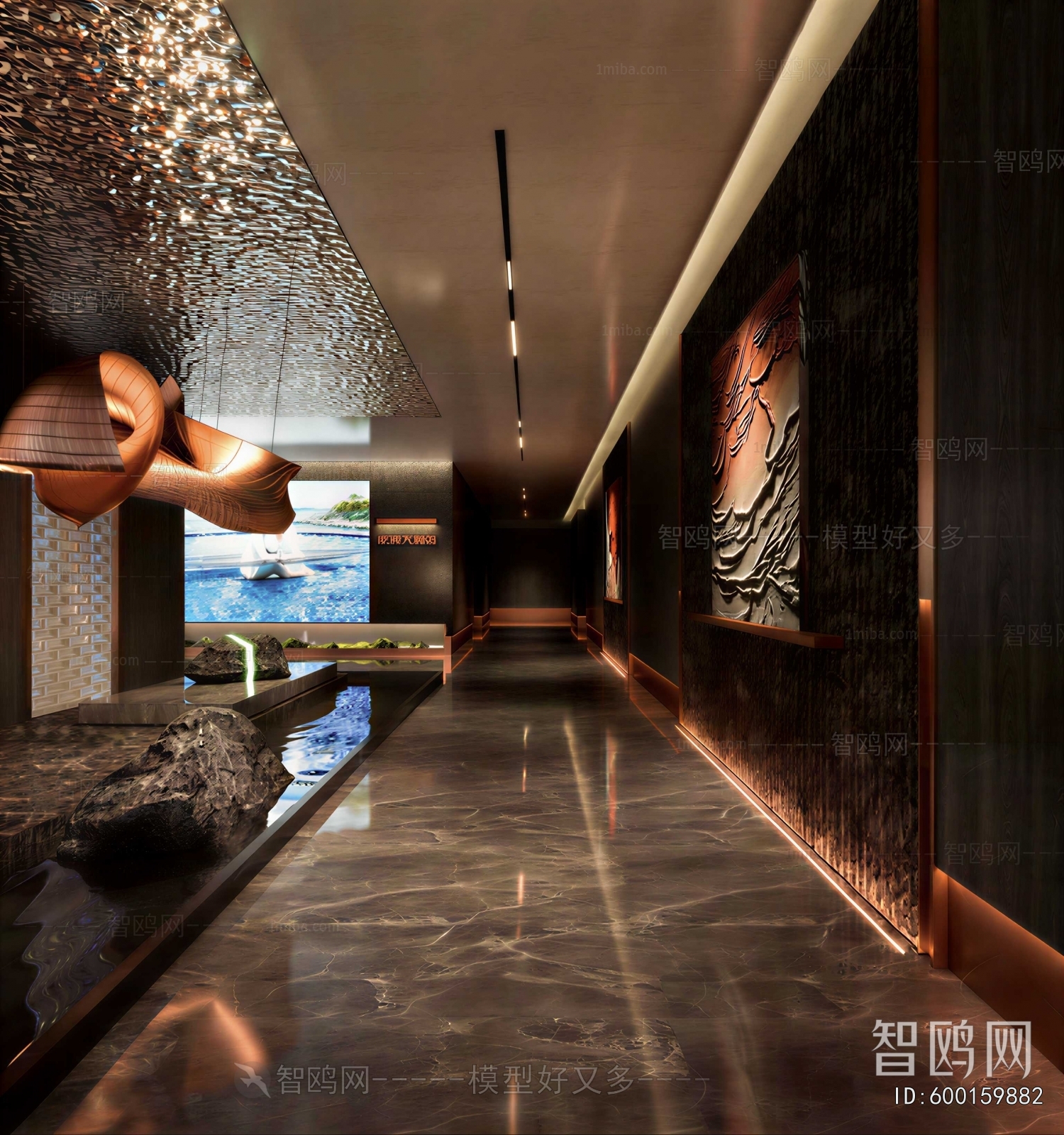 New Chinese Style Club Space