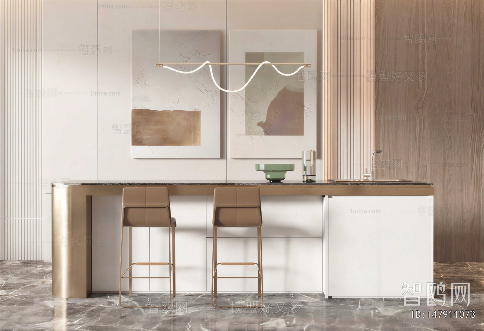 Modern Counter Bar