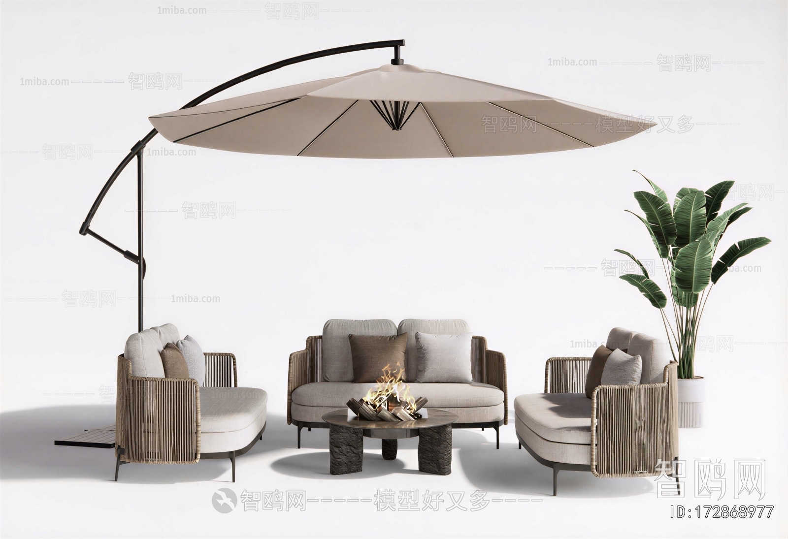 Modern Outdoor Sofa