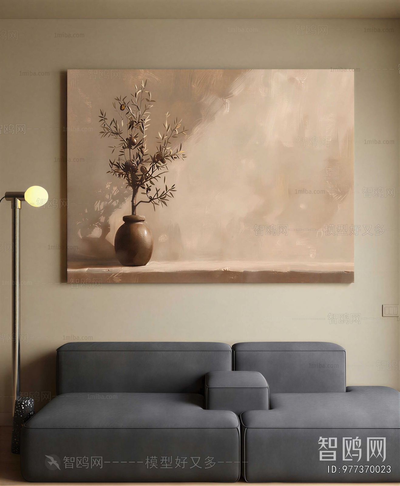 Wabi-sabi Style Painting