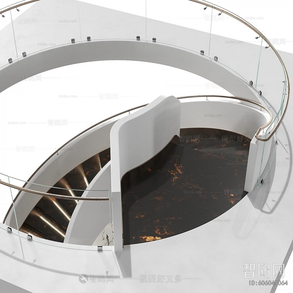 Modern Rotating Staircase