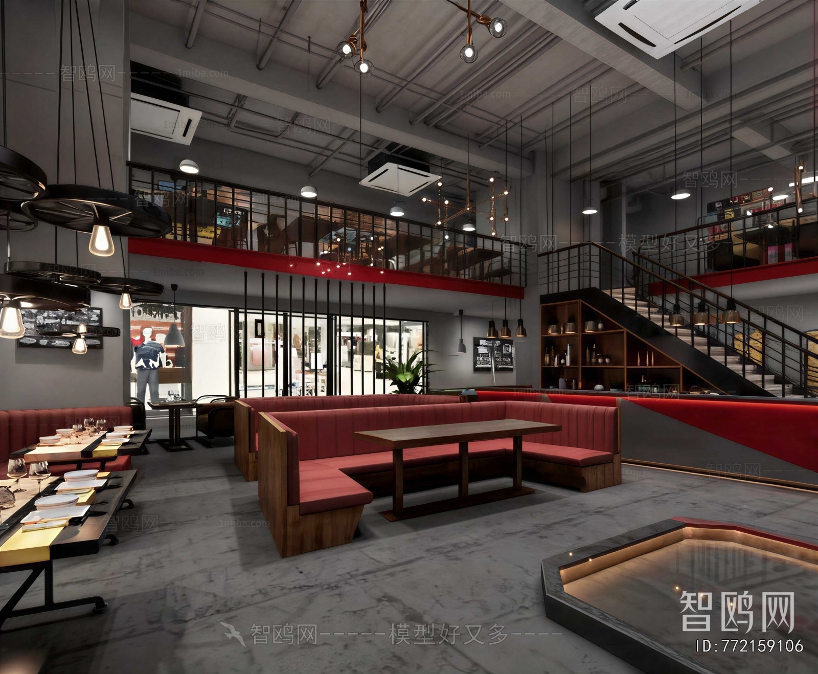 Industrial Style Restaurant