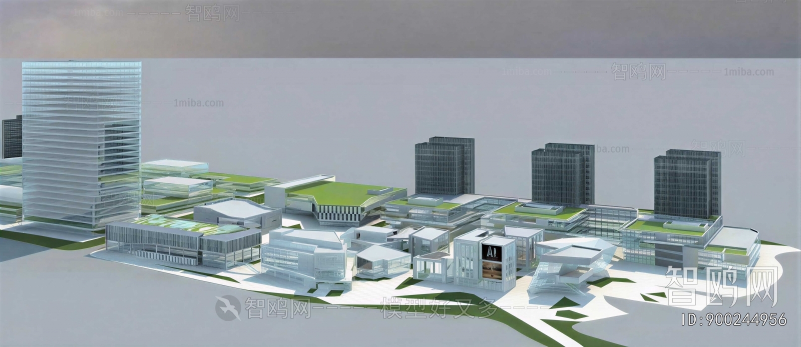 Modern Appearance Of Commercial Building