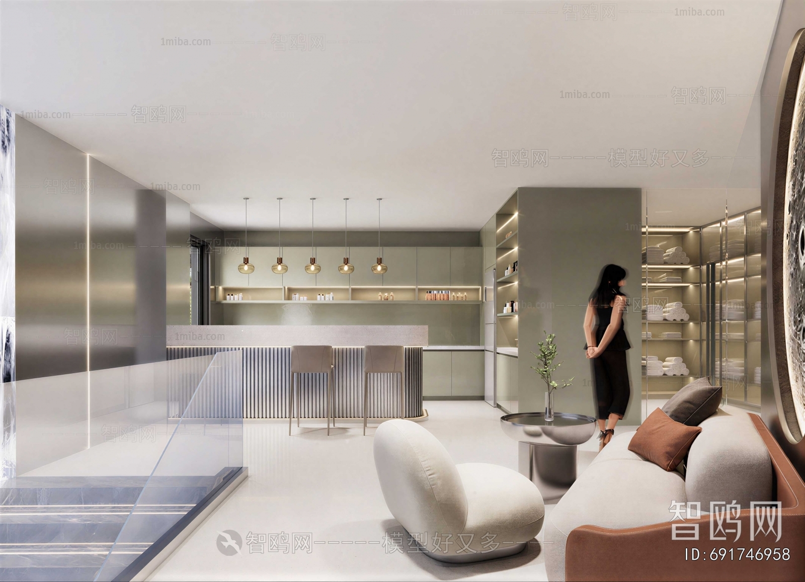 Modern Office Rest Area