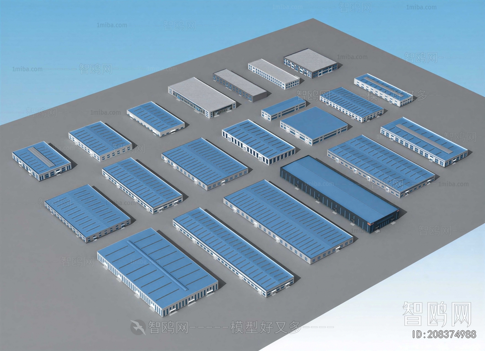 Modern Industrial Building