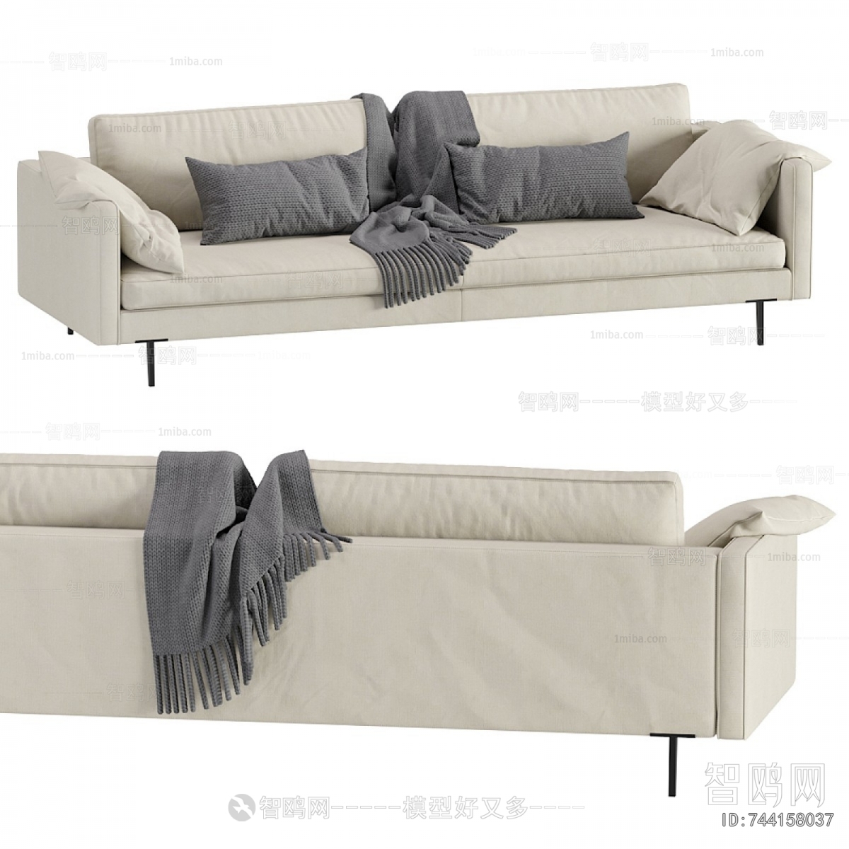 Modern Multi Person Sofa