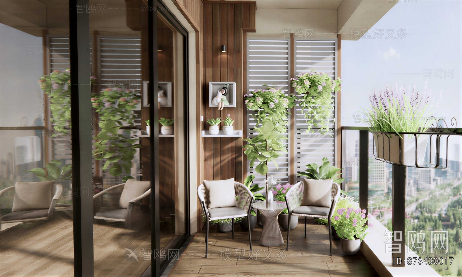 Modern Leisure Balcony