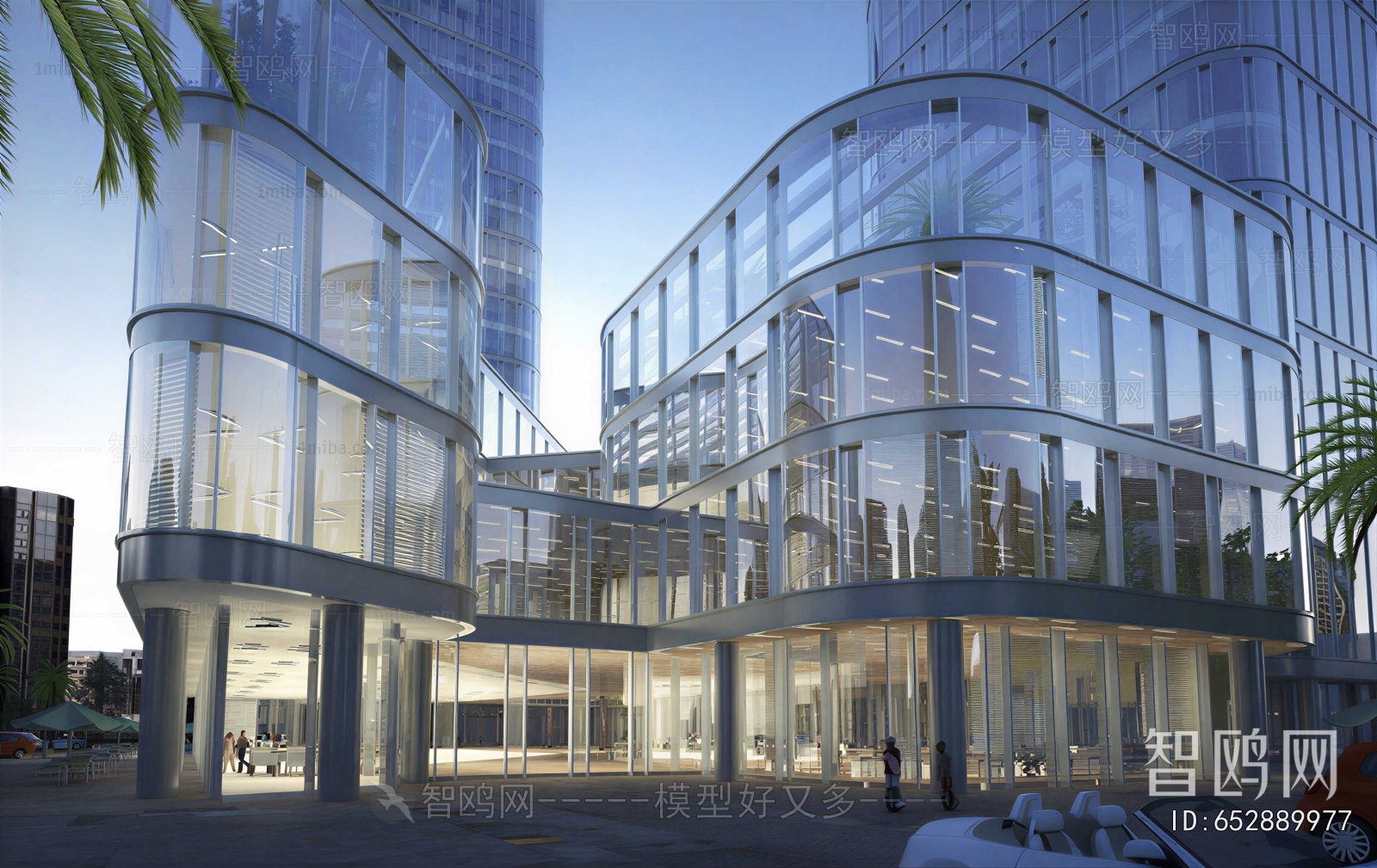 Modern Appearance Of Commercial Building