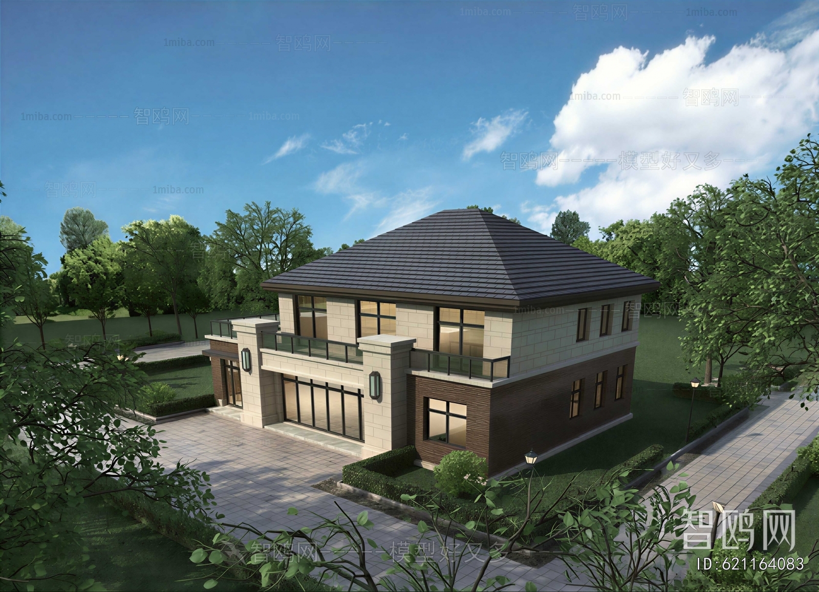 New Chinese Style Detached Villa