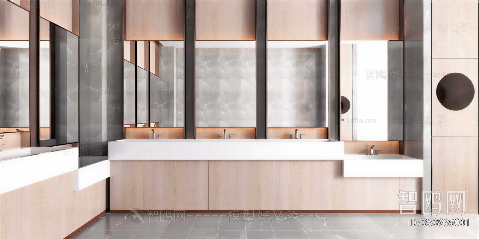 Modern Public Toilet