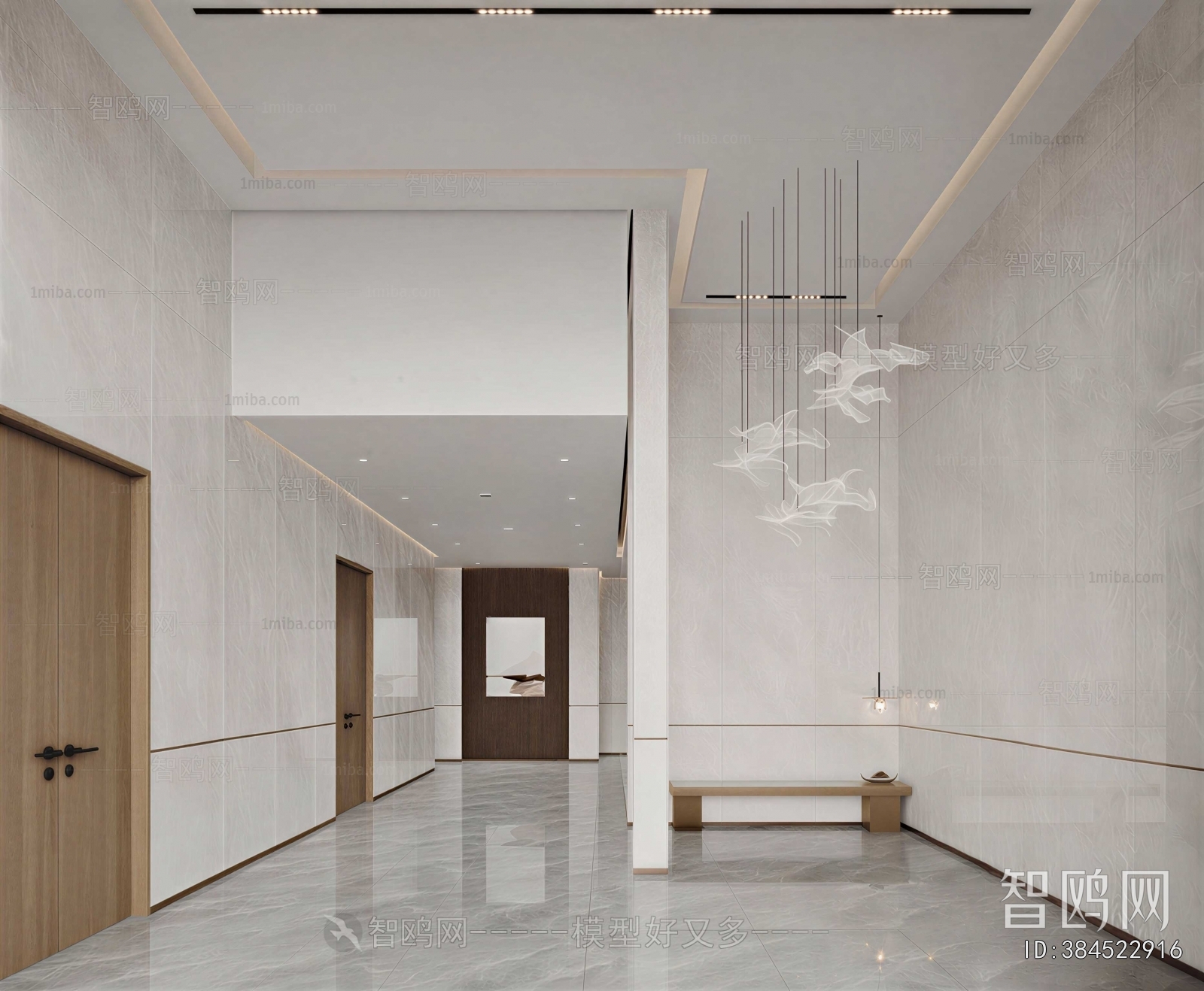 Modern Office Aisle