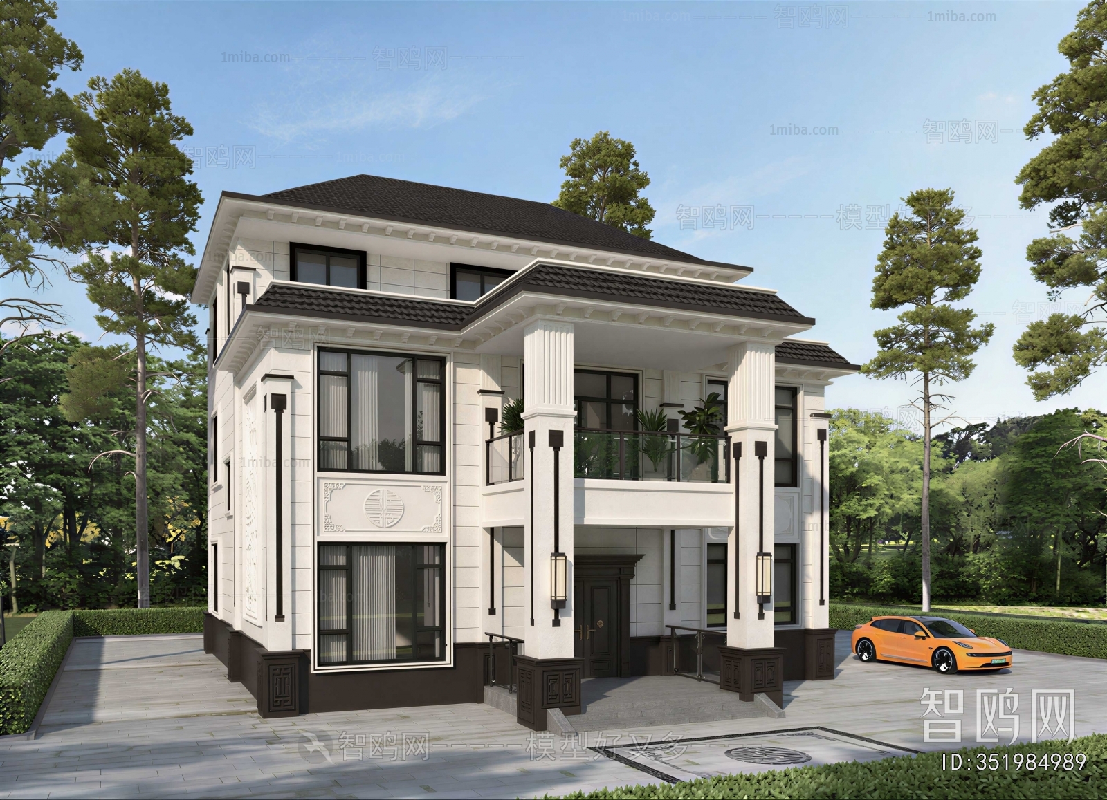 New Chinese Style Detached Villa
