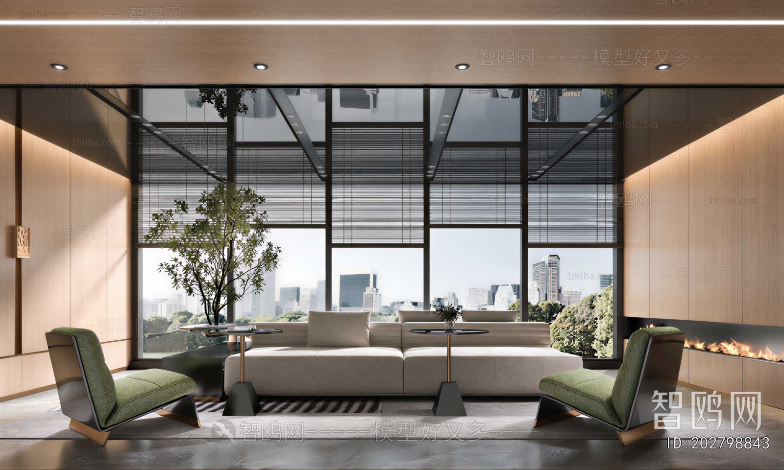 Modern Office Rest Area