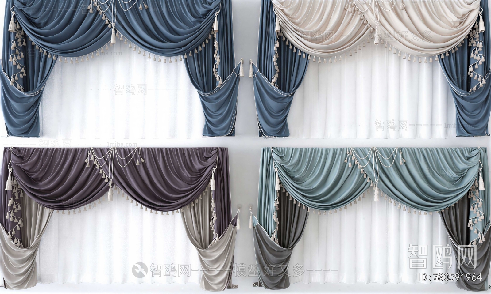 Simple European Style The Curtain