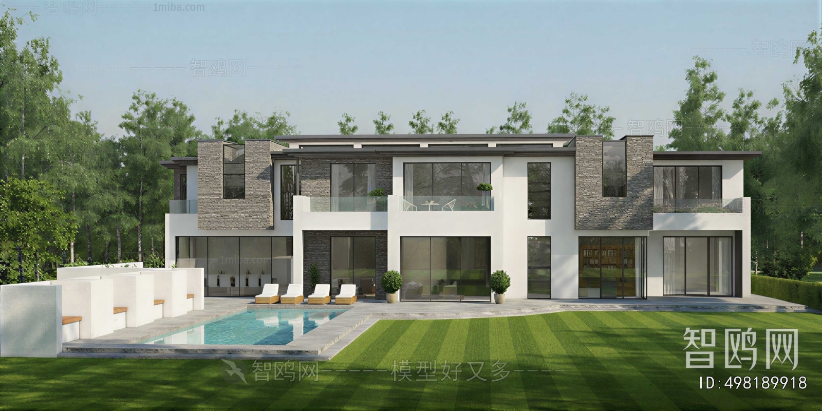 Modern Courtyard/landscape